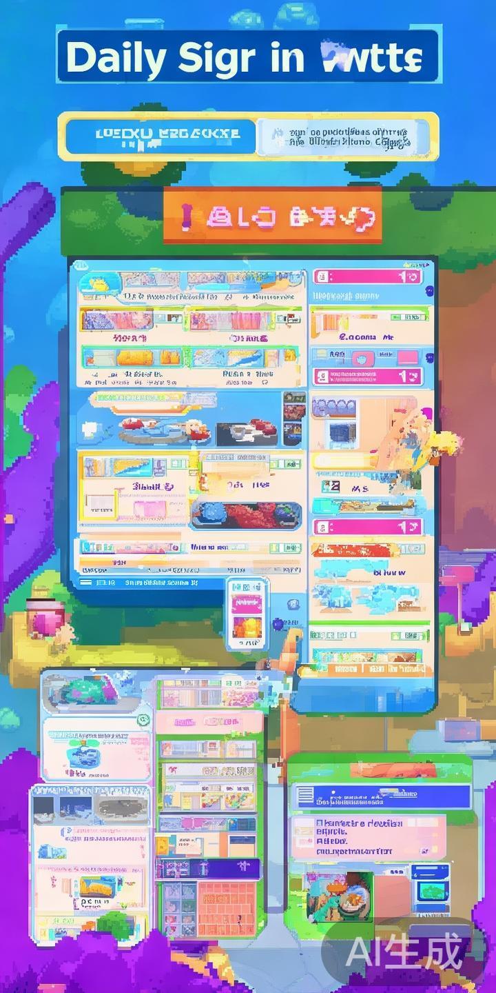 1.&nbsp;充分利用每日签到与任务系统
签到和日常任务